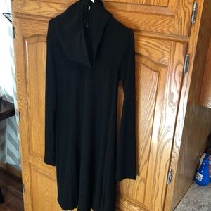 Lush cowl neck sweater dress